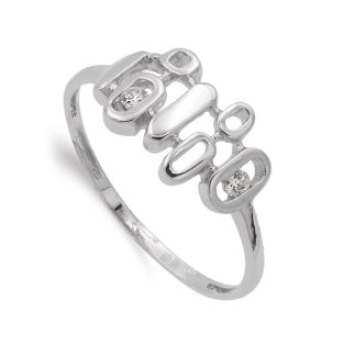 18K SORTIJA ORO BLANCO CON MOTIVOS Y CIRCONITAS ANCHO MOTIVO 14X9 MM