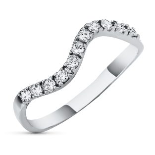 18K SORTIJA ORO BLANCO CIRCONITAS