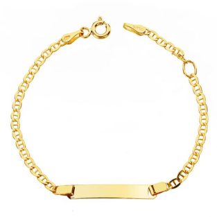 18K ESCLAVA ANCLA 14 CM 1.50 GR