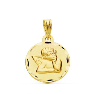9K MEDALLA ANGEL 16 MM