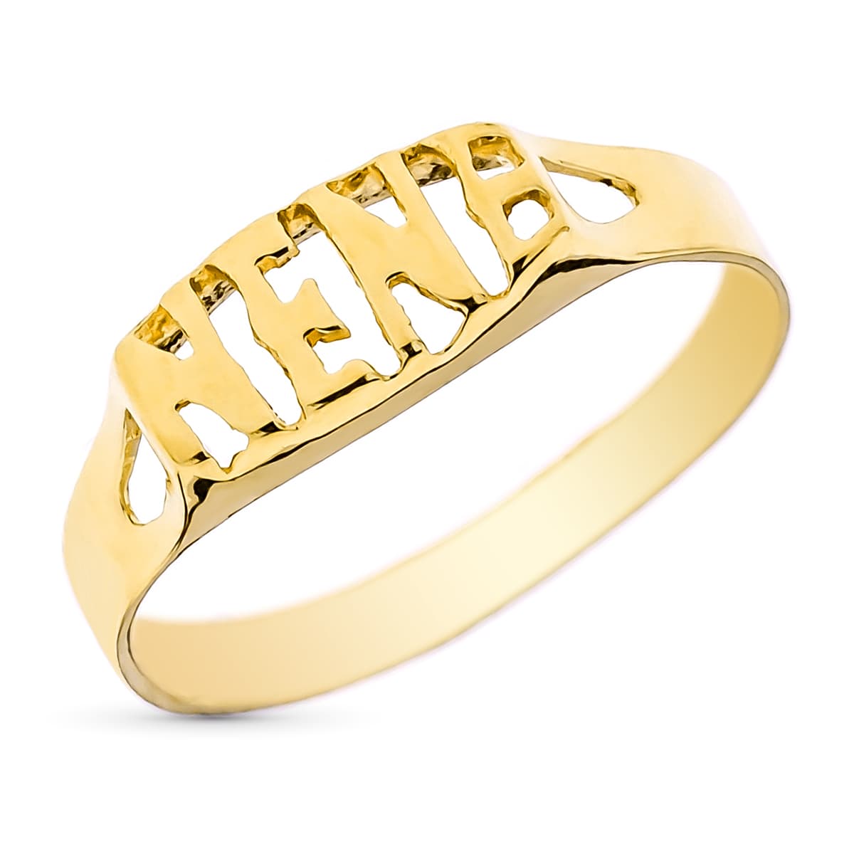 18K SELLO ORO AMARILLO BEBE NENE.