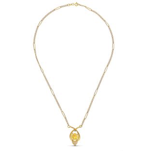 18K GARGANTILLA ORO AMARILLO ENAMORADOS 48 CM