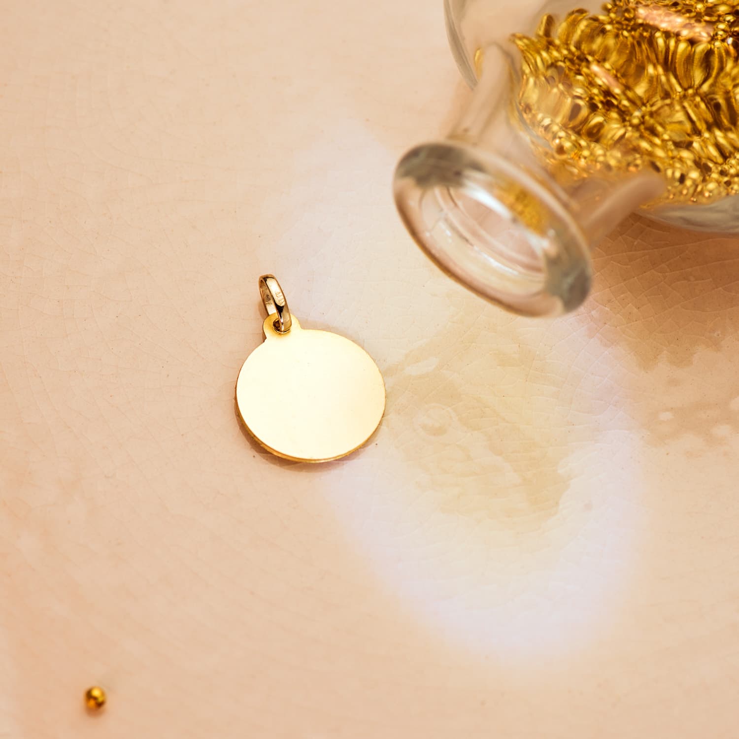 9K MEDALLA VIRGEN PERPETUO SOCORRO BORDE HELICE 16 MM - Imagen 3