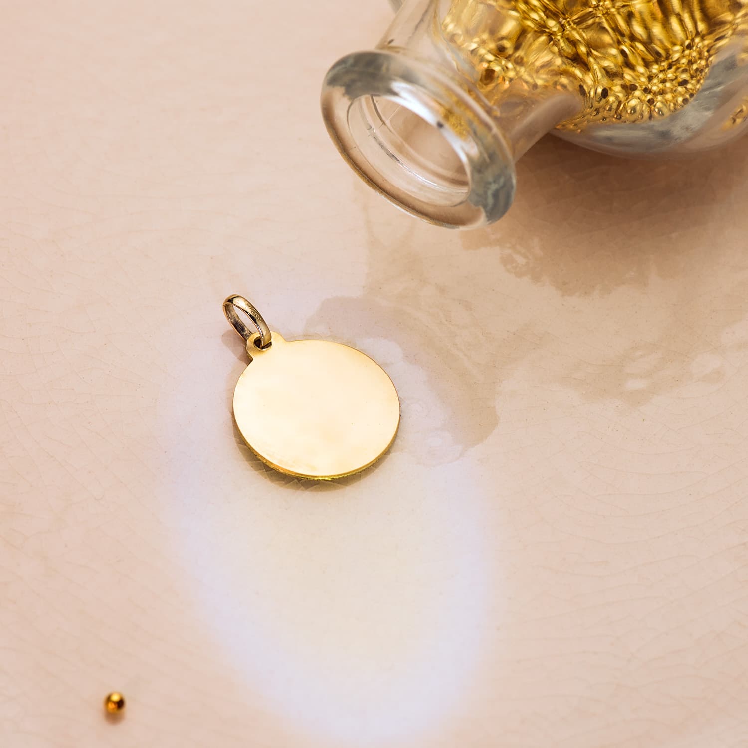 9K MEDALLA VIRGEN PERPETUO SOCORRO BORDE HELICE 18 MM - Imagen 3