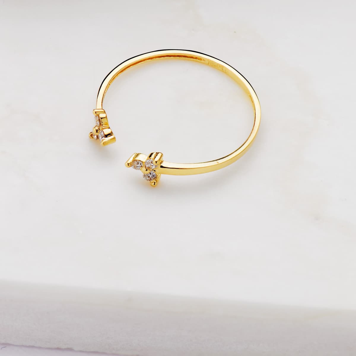 18K SORTIJA ORO AMARILLO DIAMANTES 0.09 QTS. CUERPO 1.10 MM - Imagen 2